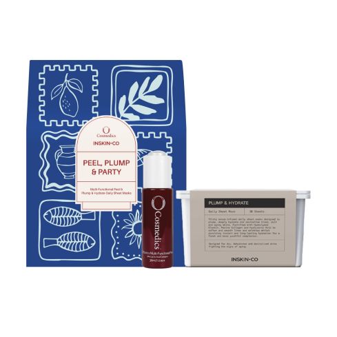 O X INSKIN.CO Peel, Plump, Party Duo